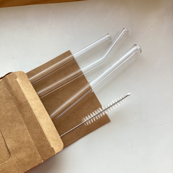 Glass straws new - Picture 2 of 2